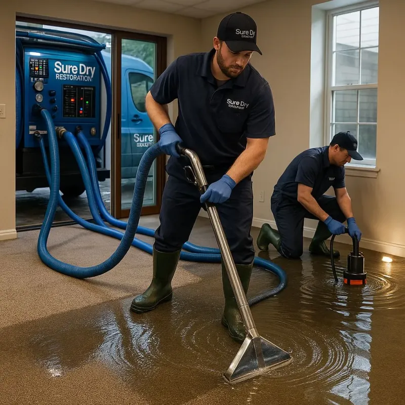 Water Extraction and Removal process in Hart, MI
